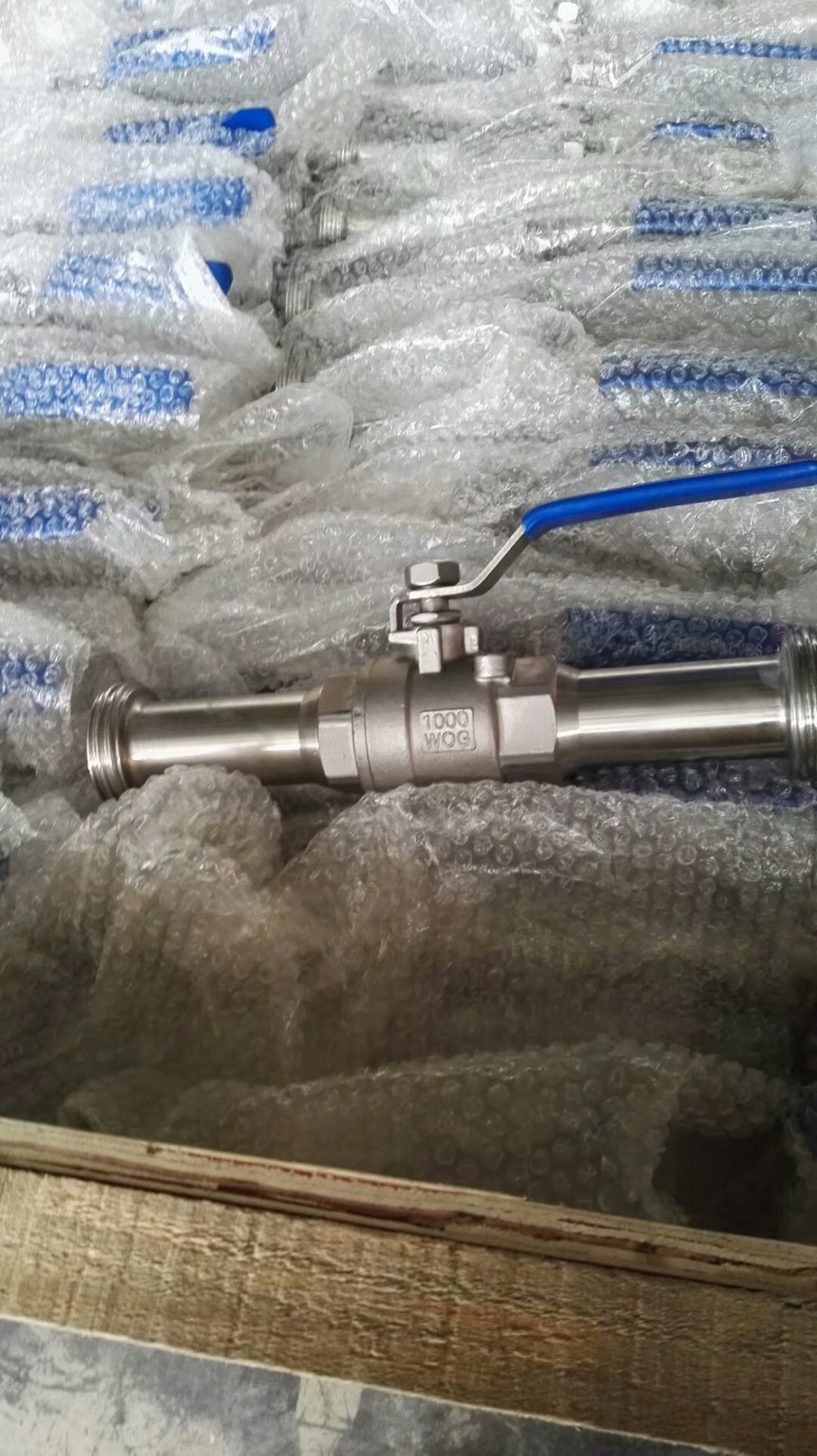 不銹鋼手動活接球閥