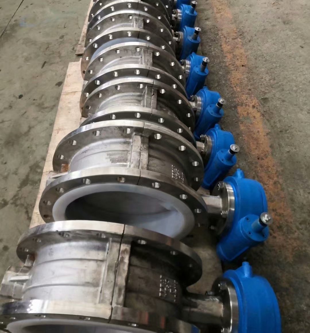 法蘭不銹鋼襯氟蝶閥