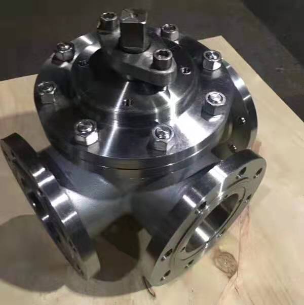 904L不銹鋼法蘭三通球閥