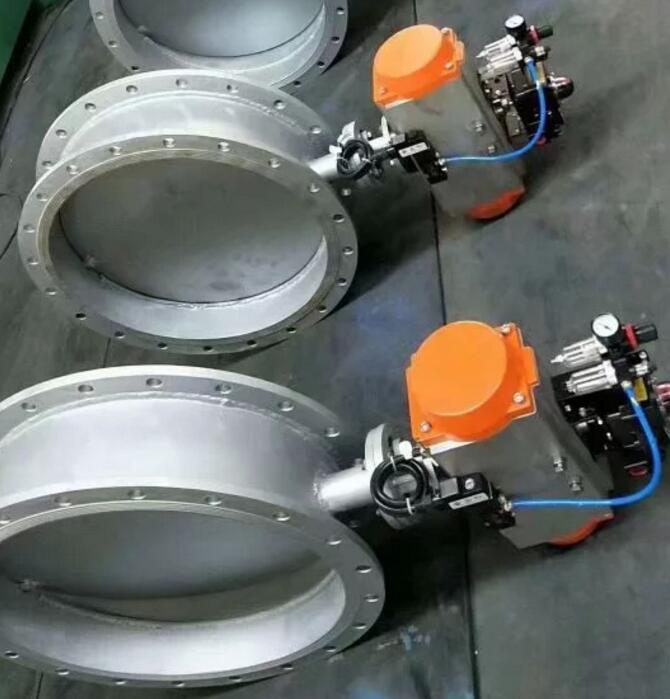 氣動法蘭通風(fēng)蝶閥