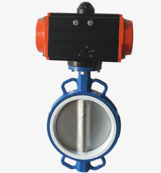 氣動對夾球墨鑄鐵蝶閥